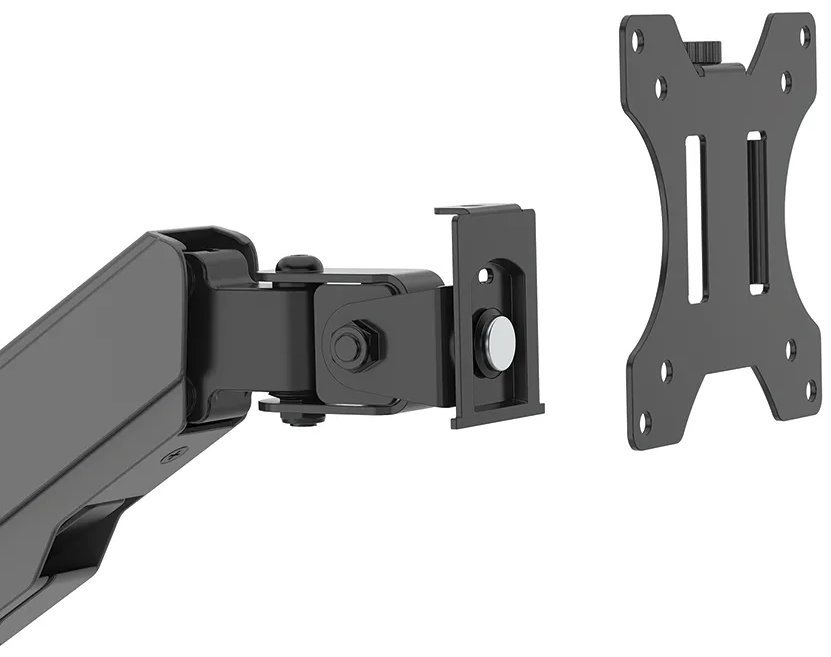 Neomounts  WL90-325BL1 / držák na zeď /pracovní místo / sezení-stání / monitor, klávesnice a myš