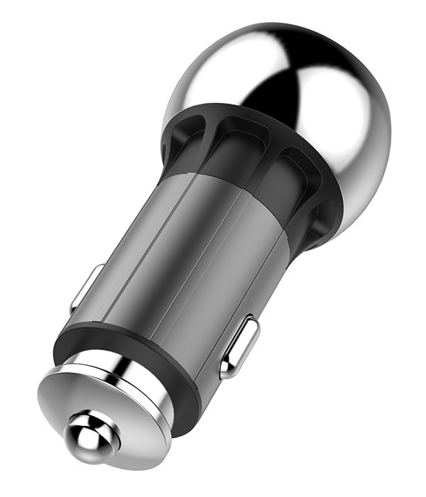 COLORWAY 2x USB nabíječka do auta 36W/ Černá