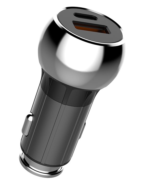 COLORWAY 2x USB nabíječka do auta 36W/ Černá