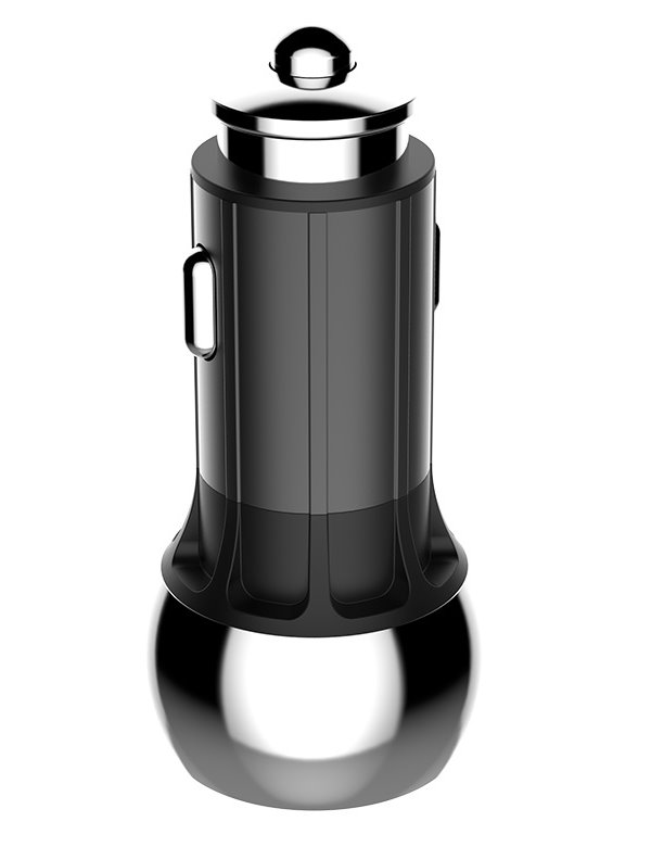 COLORWAY 2x USB nabíječka do auta 36W/ Černá