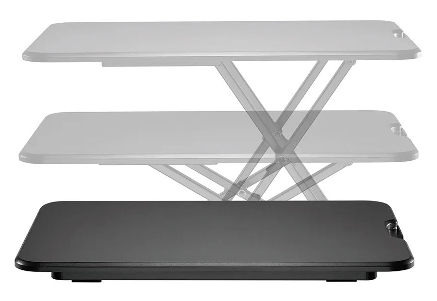 Neomounts  NS-WS050BLACK / Workstation - sit-stand workplace (height adjustment: 4-40 cm) / Black