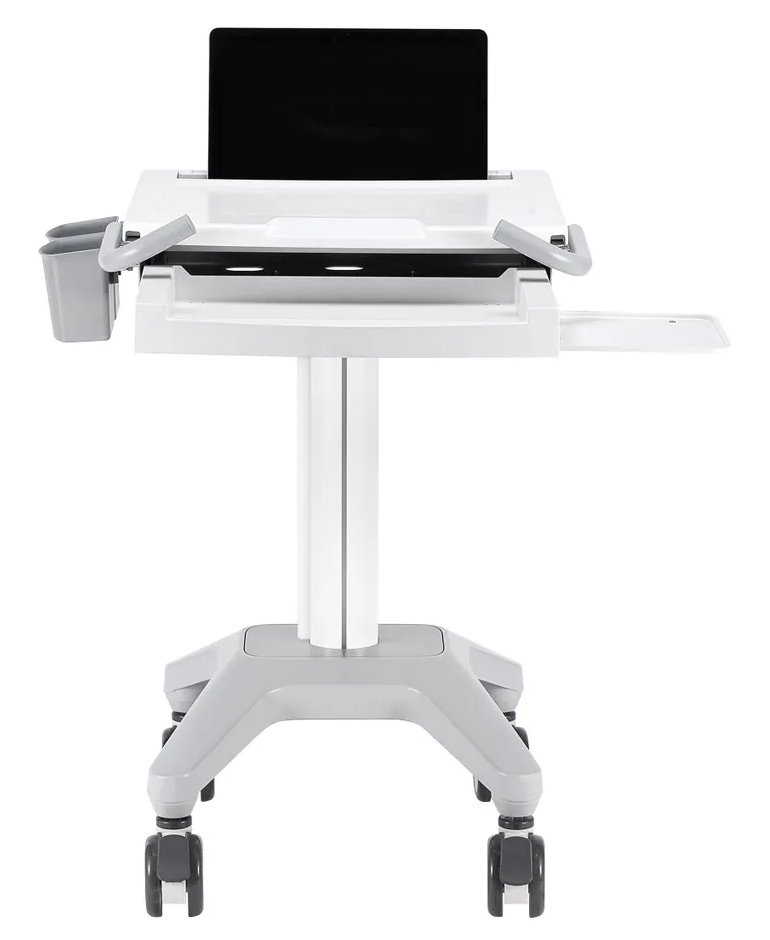 Neomounts  MED-M200 / Mobile Laptop Cart, incl. keyboard & mouse drawer / Creme