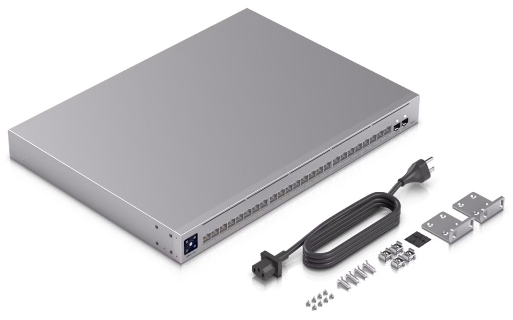 Ubiquiti UniFi Switch Pro Max 24 - 8x 2.5GbE, 16x GbE, 2x SFP+, Etherlighting