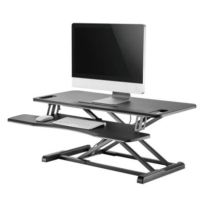 Neomounts  NS-WS300BLACK / Workstation - sit-stand workplace (height adjustment: 11-51 cm) / Black