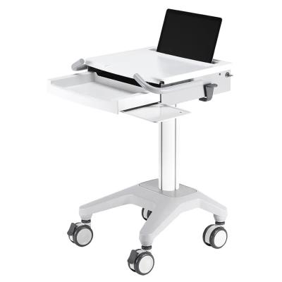 Neomounts  MED-M200 / Mobile Laptop Cart, incl. keyboard & mouse drawer / Creme