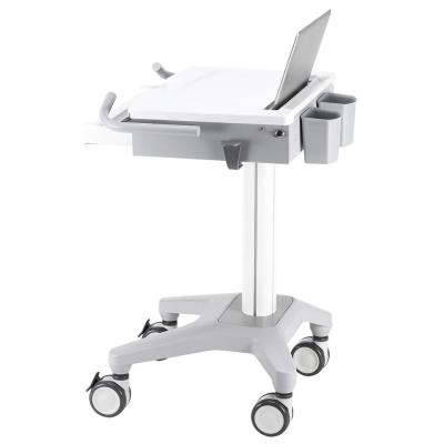 Neomounts  MED-M200 / Mobile Laptop Cart, incl. keyboard & mouse drawer / Creme