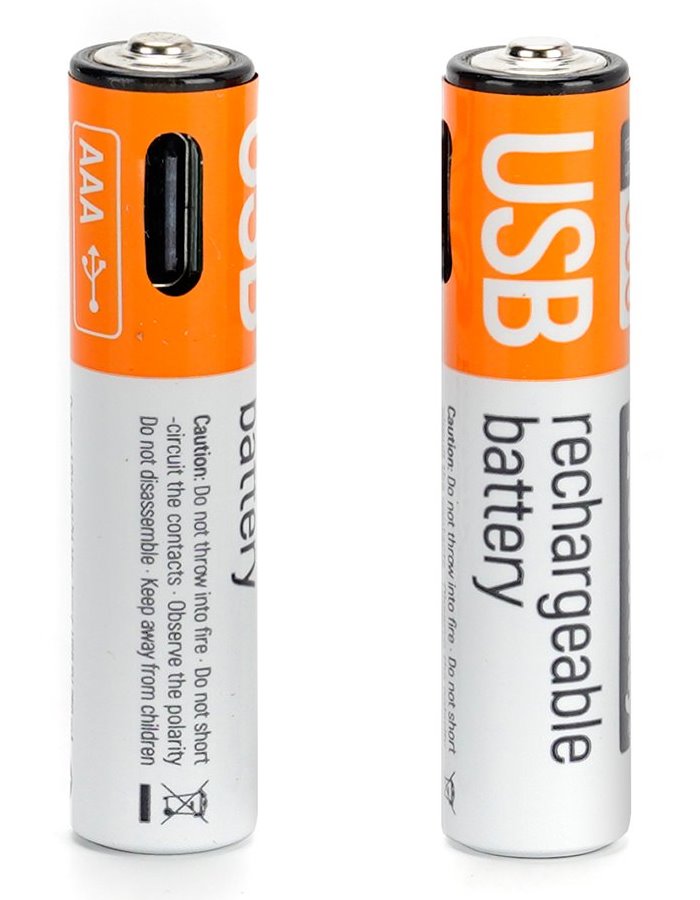 Colorway nabíjecí baterie AAA 590mAh/ USB-C/ 1.5V/ 2ks v balení