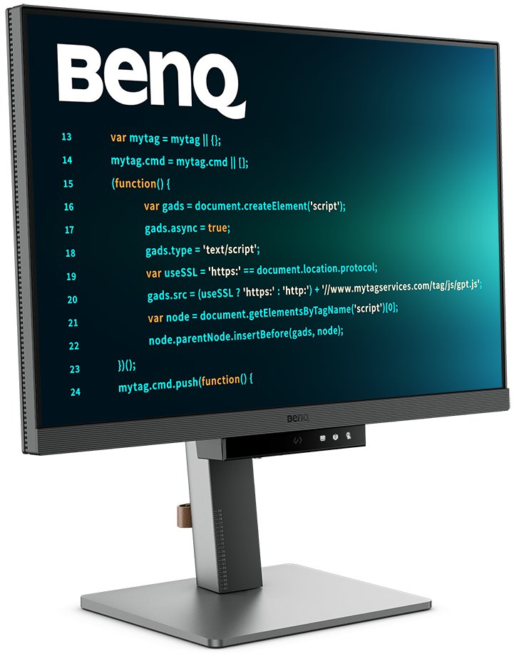 BENQ 24" LED RD240Q/ 2560x1600/ IPS panel/ 1000:1/ 5ms/ HDMI/ DP/USB-C/Pivot/výškově nast./ eye care features/ černý