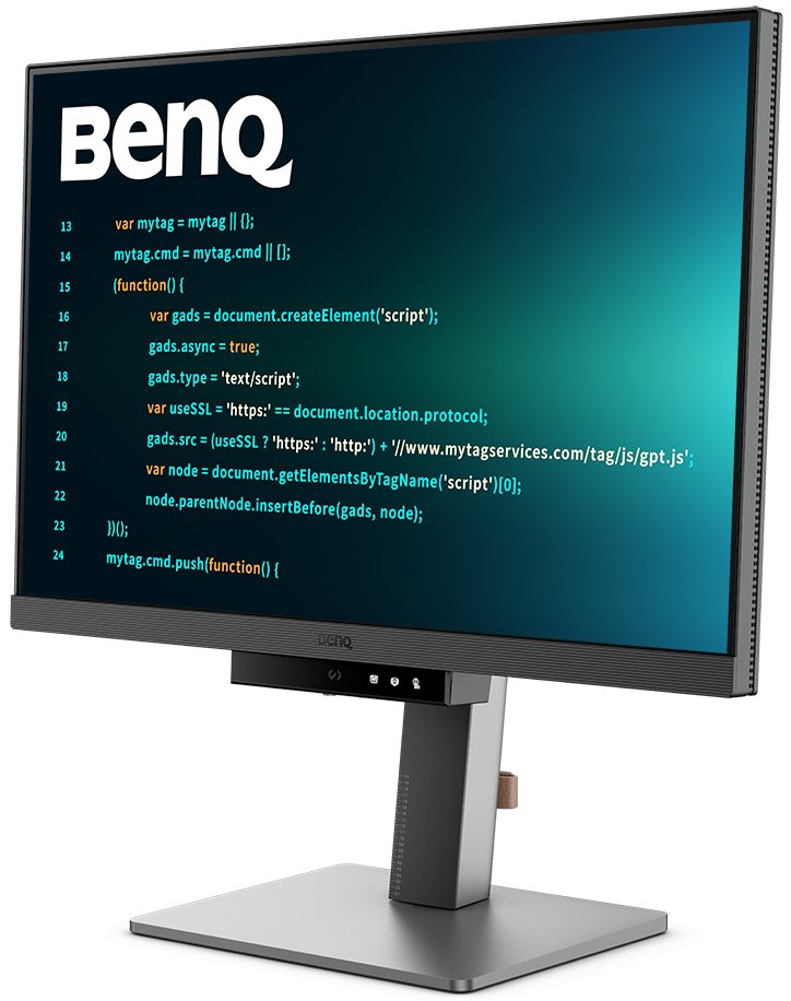 BENQ 24" LED RD240Q/ 2560x1600/ IPS panel/ 1000:1/ 5ms/ HDMI/ DP/USB-C/Pivot/výškově nast./ eye care features/ černý