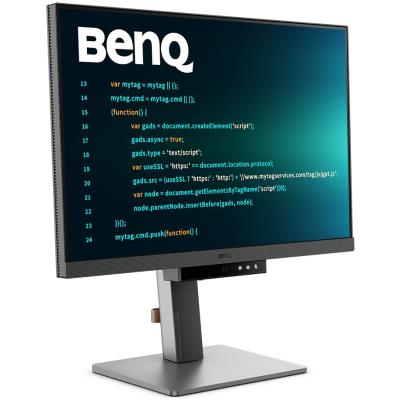 BENQ 24" LED RD240Q/ 2560x1600/ IPS panel/ 1000:1/ 5ms/ HDMI/ DP/USB-C/Pivot/výškově nast./ eye care features/ černý
