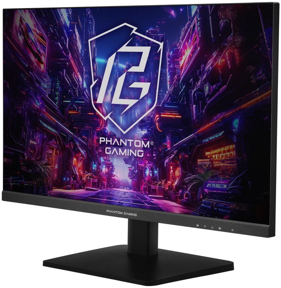 Phantom Gaming by Asrock monitor PG27QFT1B 27"/IPS/2560x1440/180Hz/400cd/m2/1ms/2xHDMI/DP/AMD FreeSync
