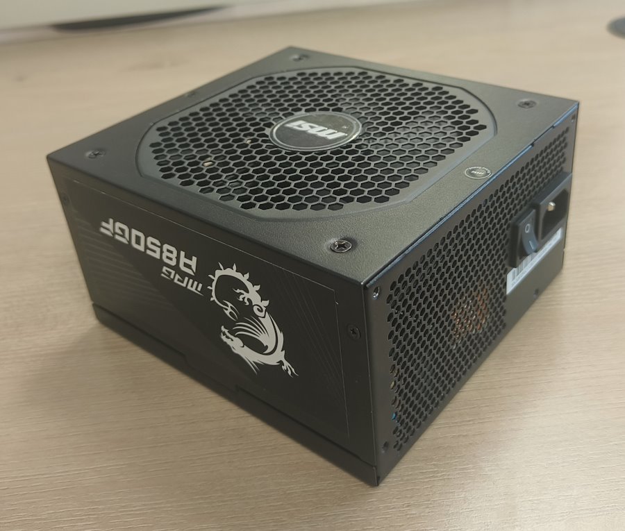 OPRAVENÉ - MSI zdroj MPG A850GF/ 850W/ ATX/ akt. PFC/ 10 let celková záruka/ 140mm ventilátor/ modulární kabeláž/ 80PLUS...