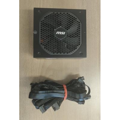 OPRAVENÉ - MSI zdroj MPG A850GF/ 850W/ ATX/ akt. PFC/ 10 let celková záruka/ 140mm ventilátor/ modulární kabeláž/ 80PLUS...