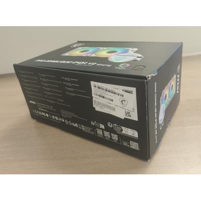 OPRAVENÉ - MSI vodní chladič CPU MAG CORELIQUID 240R V2 White/ bílý/ 2x 120mm ARGB fan/ podpora LGA1700