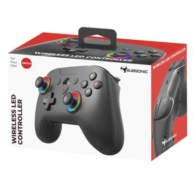 SUBSONIC by SUPERDRIVE herní ovladač WIRELESS LED/ SWITCH/ Černý