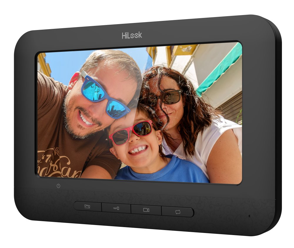 HiLook Powered by HIKVISION/ Domácí interkom VI-K12P/ 1080p/ 7" 800x480/ videotelefon/ IP65