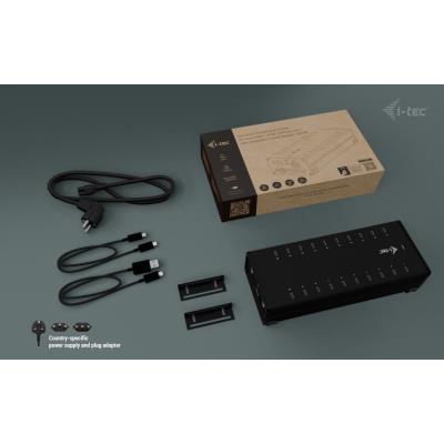 i-tec USB-C/USB-A Metal Charging+Data HUB, 15W per port, 20x USB-C, 360W