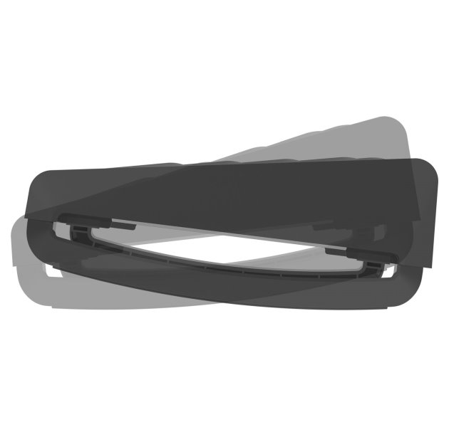 FELLOWES podpěra chodidel BREYTA černá