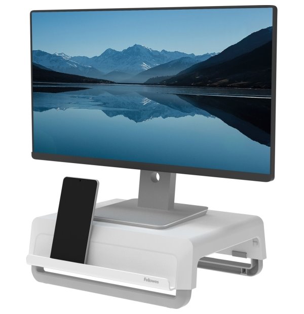 FELLOWES stojan pod monitor BREYTA/ 354mm x 82mm x 304mm/ bílý