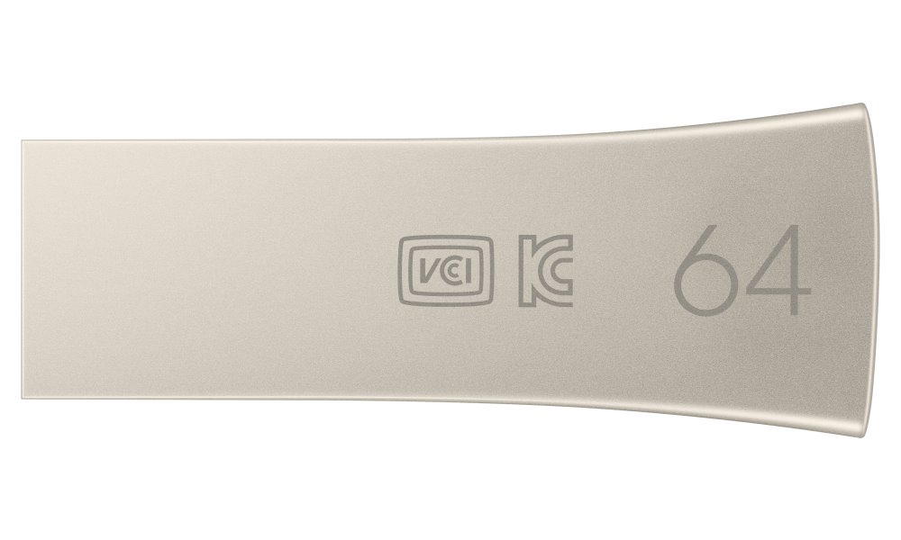 SAMSUNG Bar Plus USB 3.2 64GB / USB 3.2 Gen 1 / USB-A / Kov / Stříbrná