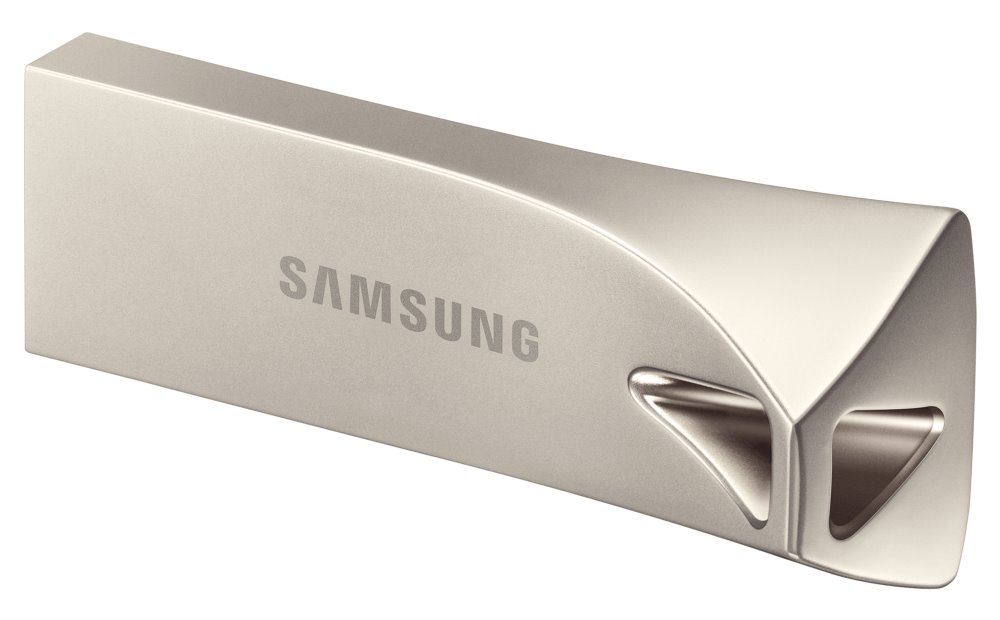 SAMSUNG Bar Plus USB 3.2 128GB / USB 3.2 Gen 1 / USB-A / Kov / Stříbrná