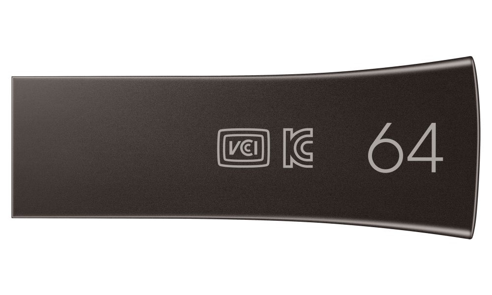 SAMSUNG Bar Plus USB 3.2 64GB / USB 3.2 Gen 1 / USB-A / Kov / Šedá
