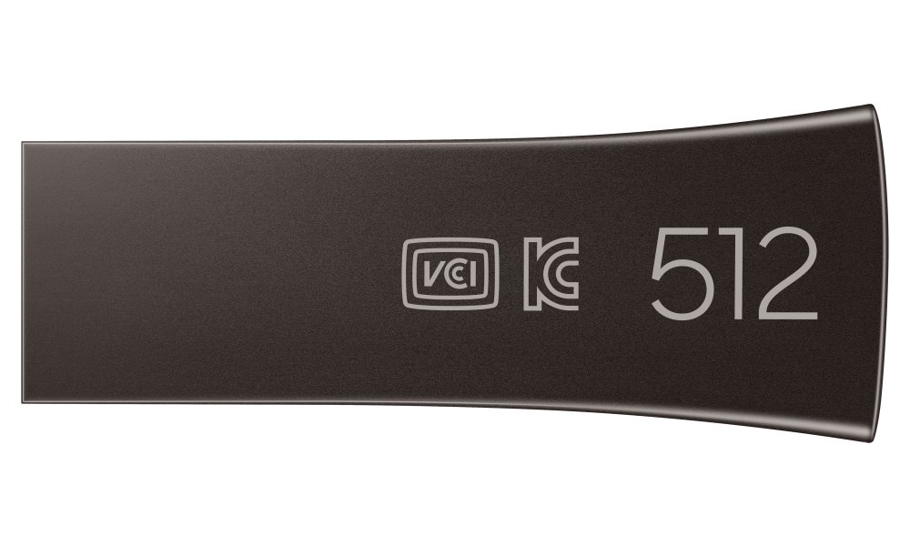 SAMSUNG Bar Plus USB 3.1 512GB / USB 3.2 Gen 1 / USB-A / Kov / Šedá