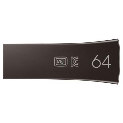 SAMSUNG Bar Plus USB 3.2 64GB / USB 3.2 Gen 1 / USB-A / Kov / Šedá