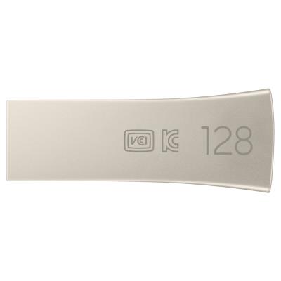 SAMSUNG Bar Plus USB 3.2 128GB / USB 3.2 Gen 1 / USB-A / Kov / Stříbrná