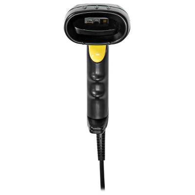 NEDIS čtečka čárových kódů/ CMOS/ kabelová/ 1D lineární/ 2D/QR/ napájení z USB/ USB 2.0/ černá