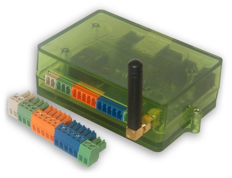 TINYCONTROL LAN ovladač s relé v4.0, wifi, LTE modem, MQTT, digitální I/O, analogové vstupy, I2C, 1wire, RS485, modbus