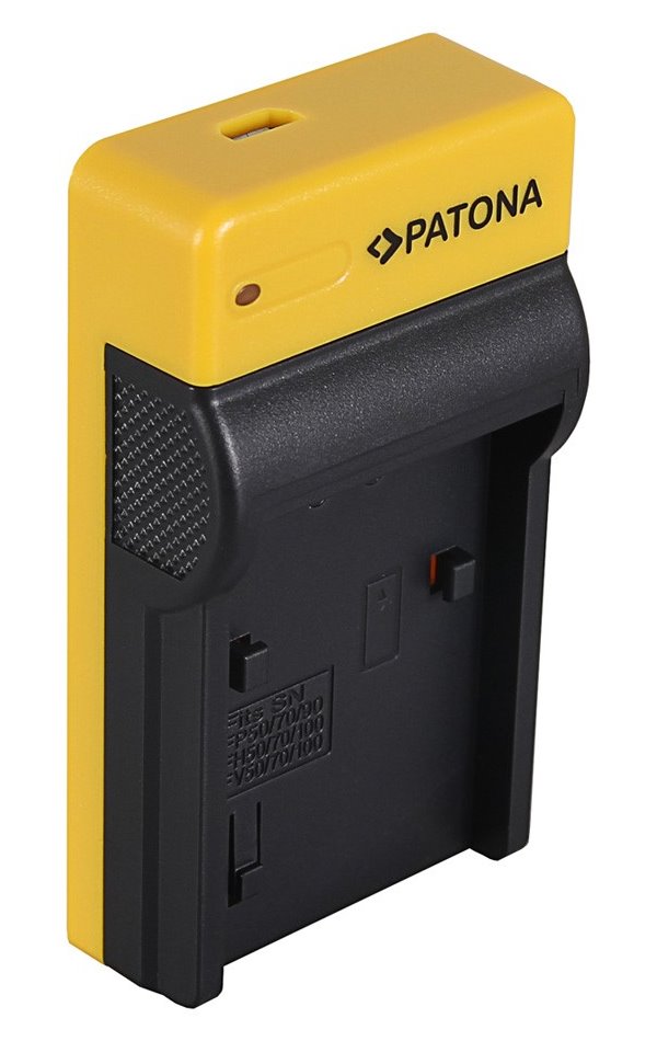 PATONA nabíječka pro digitální kameru Sony NP-FP50/NP-FH50/70 slim, USB