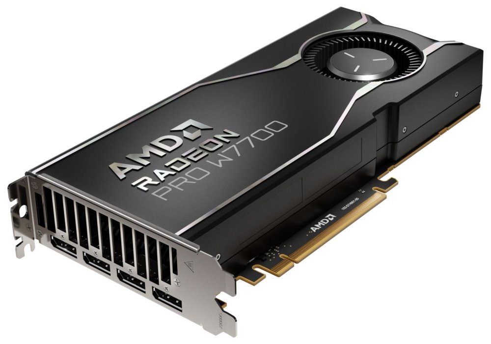 AMD Radeon PRO W7700 16GB GDDR6 / PCIe 4.0 / 4x DP /