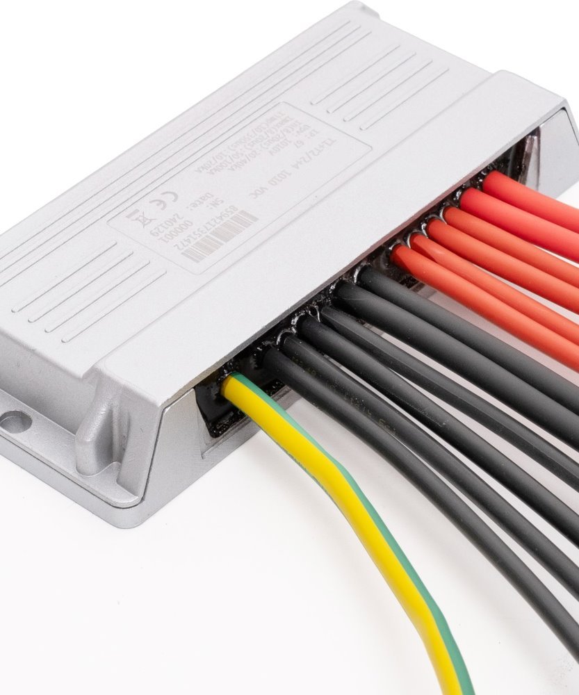 Solarmi OSPD24 svodič přepětí, venkovní T1+T2 2+4, 1010 Vdc, 80A, CE