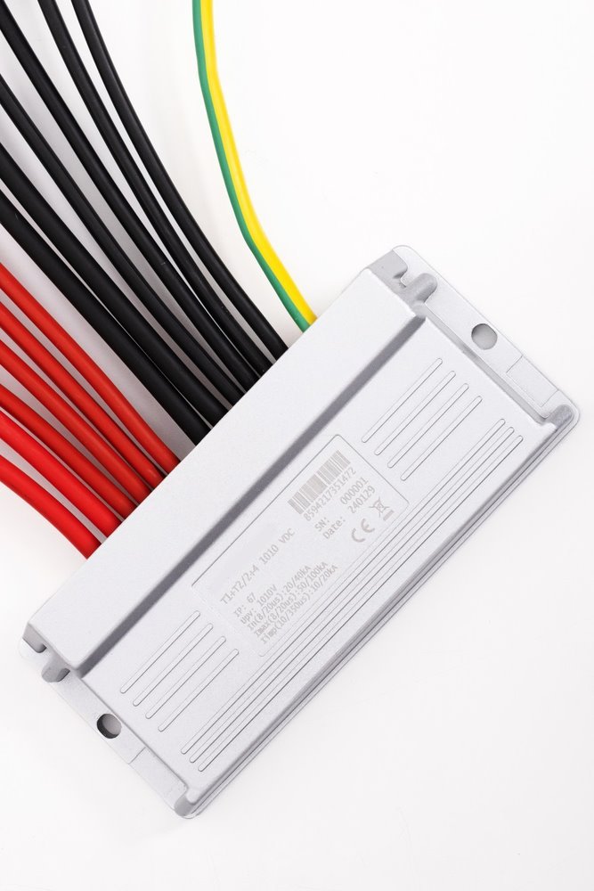 Solarmi OSPD24 svodič přepětí, venkovní T1+T2 2+4, 1010 Vdc, 80A, CE