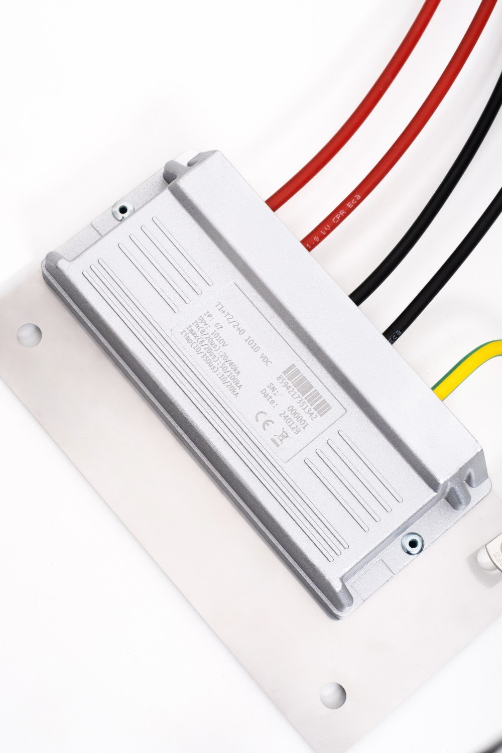 Solarmi OSPD20 svodič přepětí, venkovní T1+T2 2+0, 1010 Vdc, 30A, CE