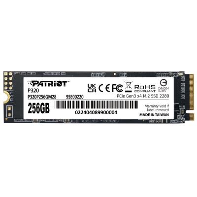 PATRIOT P320 256GB SSD / Interní / M.2 PCIe Gen3 x4 NVMe 1.3 / 2280