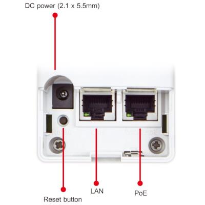 Planet WBS-900AC venkovní CPE, 900Mbps, 5GHz 802.11ac, Long Range <15km, Wireless, PoE+ 802.3at, VLAN, -40~+70°C, IP65