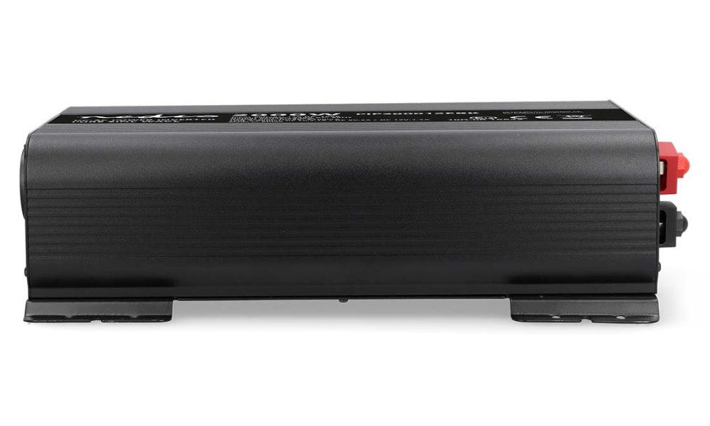 NEDIS měnič napětí/ čistá sinusoida/ 12 V DC/230 V AC 50 Hz/ 2000 W (4000 W špička)/ USB-A / USB-C/ 2x zásuvka typu E