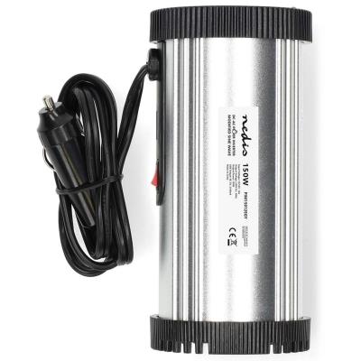 NEDIS měnič napětí/ modifikovaná sinusoida/ 12 V DC/230 V AC 50 Hz/ 150 W (300 W špička)/ USB-A/ 1x zásuvka type E