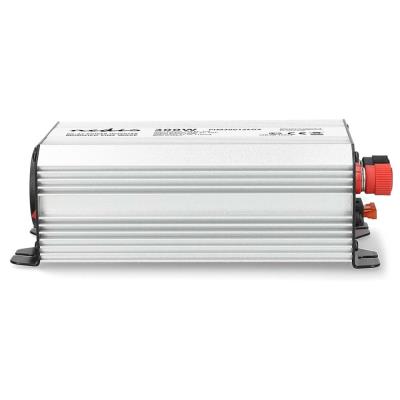 NEDIS měnič napětí/ modifikovaná sinusoida/ 12 V DC/230 V AC 50 Hz/ 300 W (600 W špička)/ USB-A/ 1x zásuvka type E