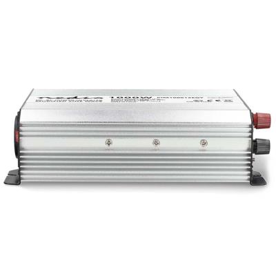 NEDIS měnič napětí/ modifikovaná sinusoida/ 12 V DC/230 V AC 50 Hz/ 1000 W (2000 W špička)/ USB-A/ 2x zásuvka type E