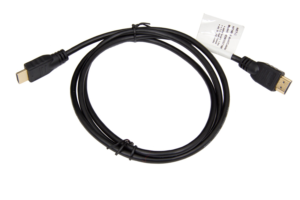 Net-X Propojovací kabel HDMI  <-> HDMI 1,5 m, 19pin. se zlacenými kontakty - retail