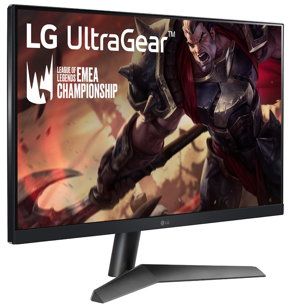 LG monitor 24GS60F  23,8" / IPS / 1920x1080 / 180Hz / 300cd/m2 / 1ms / DP / HDMI / FreeSync/G-SYNC Compatibl/VESA