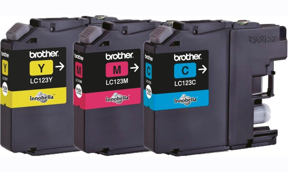 BROTHER inkoustová náplň LC-125XLRBWBP multipack 3 barvy (C/M/Y)