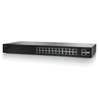 Cisco Switch SF112-24-EU  24x 10/100 + 2x 1G Combo, unmanaged, Lifetime