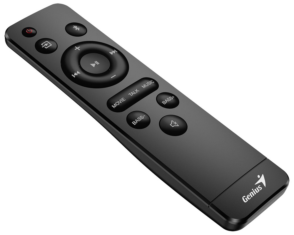 GENIUS repro SW-2.1 1850BT/ 2.1/ 50W/ BT5.3/ optický vstup/ černé/ dálkové ovládání