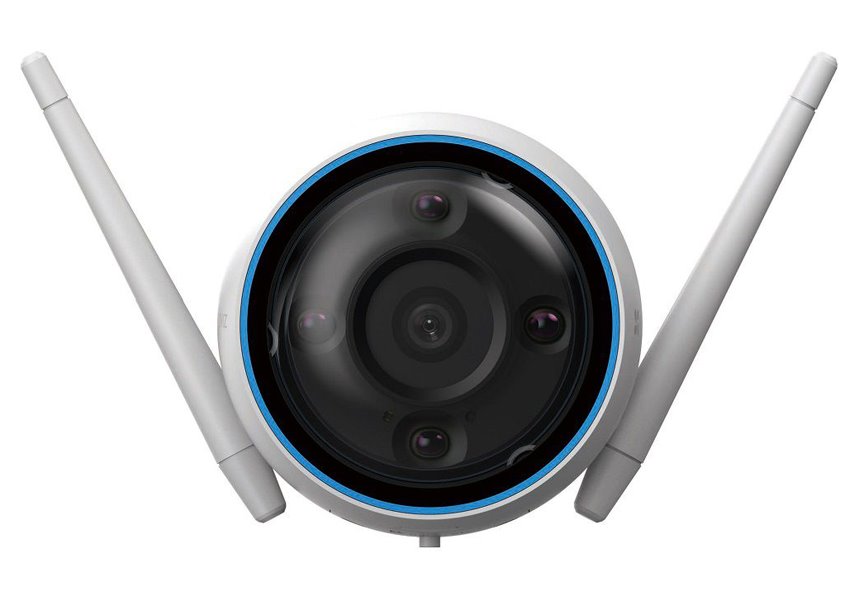 EZVIZ IP kamera H3c 3K/ bullet/ Wi-Fi/ 5Mpix/ krytí IP67/ objektiv 2,8mm/ H.265/ IR až 30m/ bílá