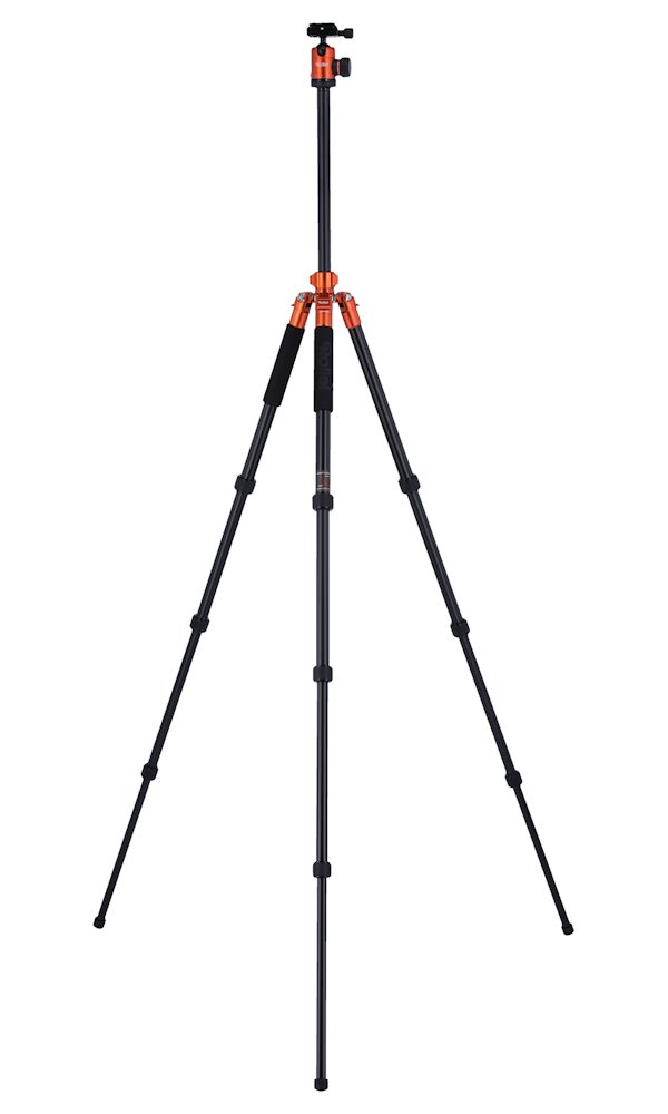 Rollei Stativ C5i / 20827/ Zátěž 8kg/ Vytažený 159 cm/ Hliník/ Oranžový