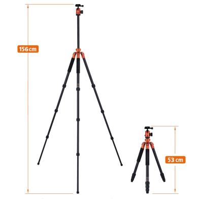 Rollei Stativ C5i / 20827/ Zátěž 8kg/ Vytažený 159 cm/ Hliník/ Oranžový